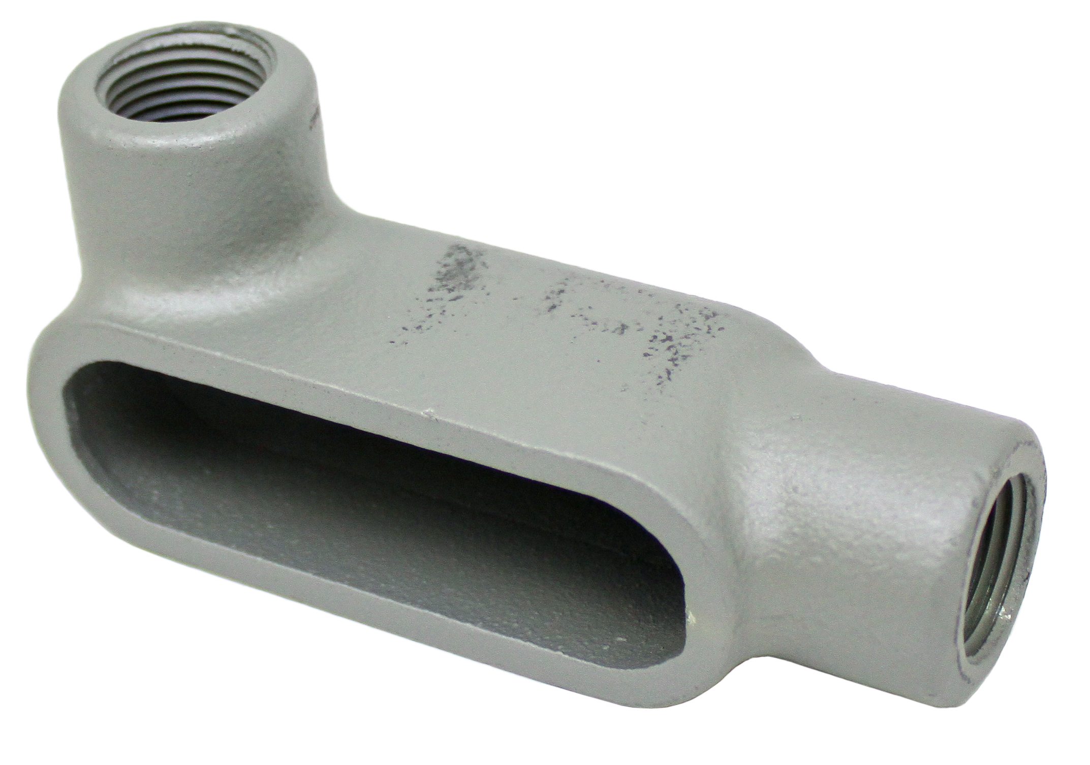 <ul><li>For use with rigid steel, rigid aluminum & IMC conduit</li><li>Graylon-iron body</li></ul>|